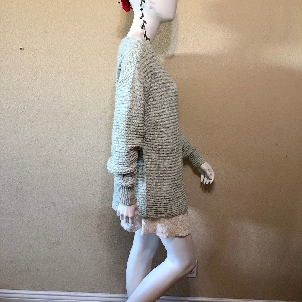 Free People Menace Solid Tunic Sweater Size Small - Picture 5 of 8